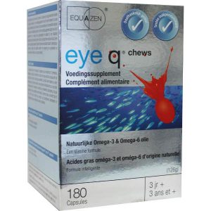 Springfield Eye Q Kauwtablet Omega 3/6 180cp