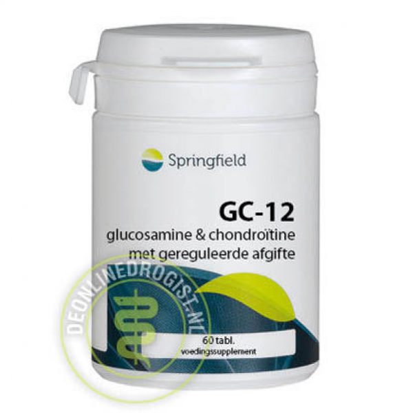 Springfield GC 12 Glucosamine 500mg Chondroitine 400mg