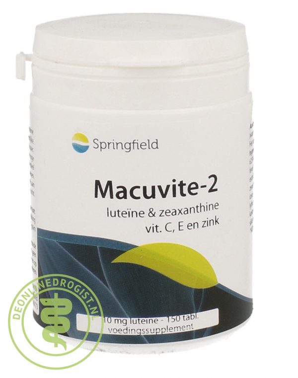 Springfield Macuvite-2 Tabletten 150st