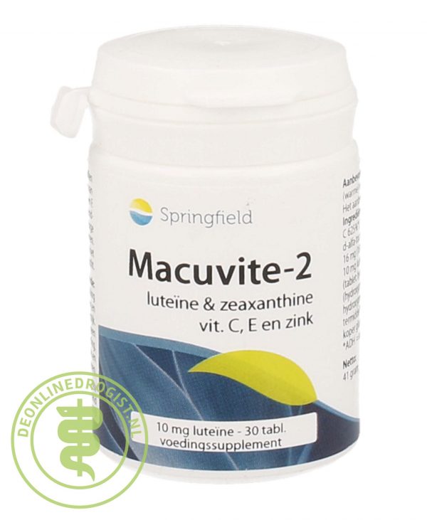 Springfield Macuvite-2 Tabletten 30st