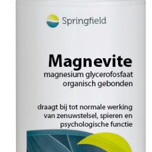 Springfield Magnevite Magnesium Glycerofosfaat 100mg Tabletten 60st