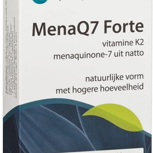 Springfield MenaQ7 Forte Vitamine K2 180mcg Capsules 30st