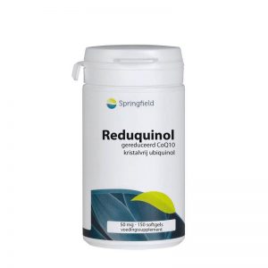 Springfield ReduQuinol Ubiquinol Q10 50mg Softgels 150st