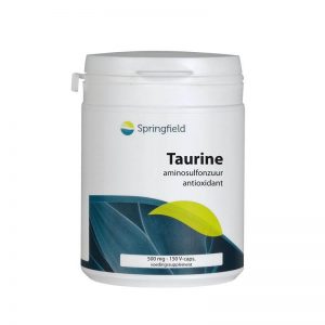 Springfield Taurine 500mg Capsules