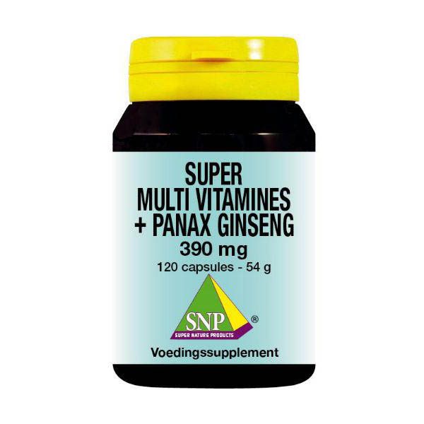 Super multi vitamines panax ginseng