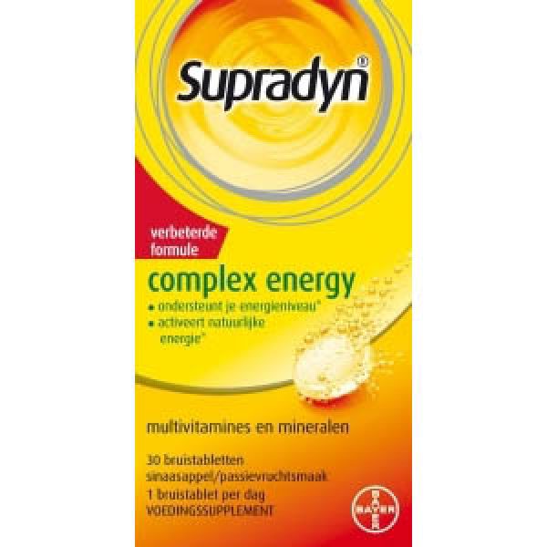 Supradyn Complex Energy Bruis Tabletten 30st