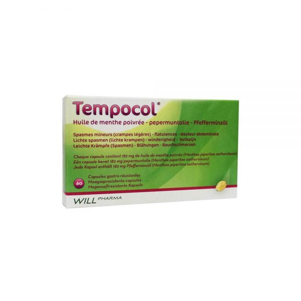 Tempocol Pepermuntolie Capsules