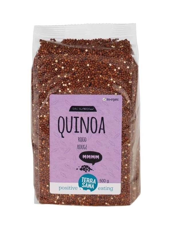 TerraSana Quinoa Rood Bio 500gr