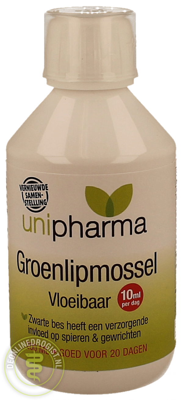 Unipharma Groenlipmossel Vloeibaar