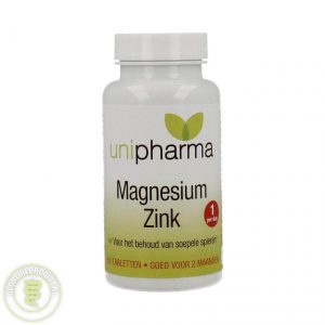 Unipharma Magnesium & Zink Tabletten 60st