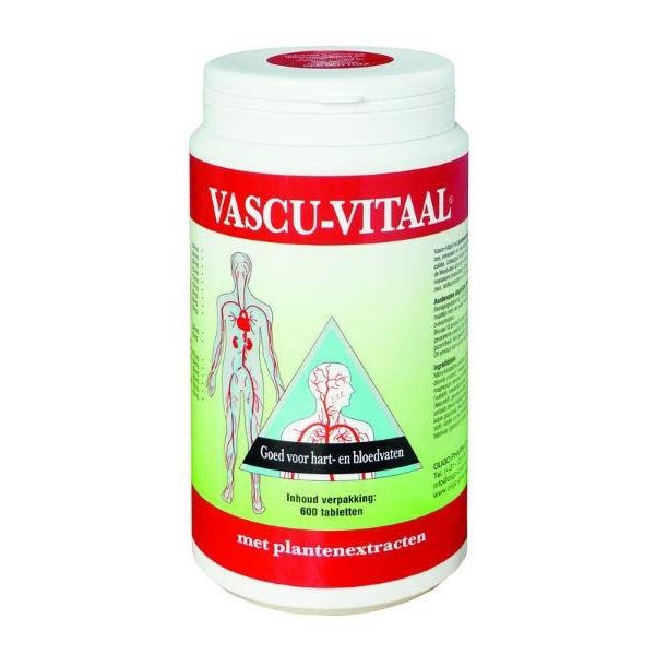 Vascu Vitaal Plantenextract 600st