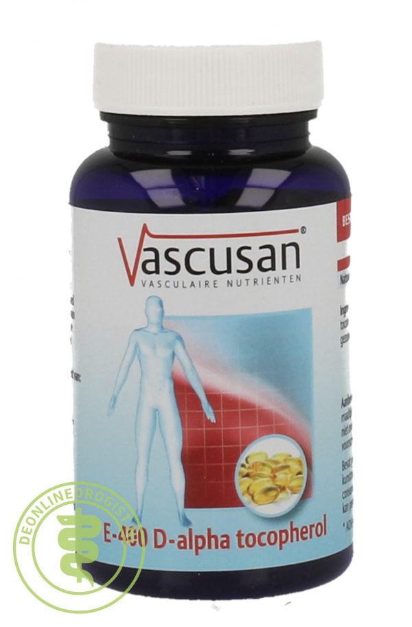 Vascusan E-400 D-Alpha Tocopherol Capsules