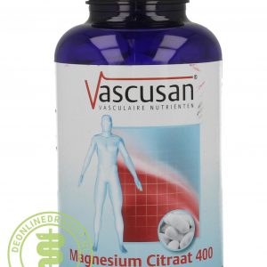 Vascusan Magnesium Citraat 400 Tabletten 200st