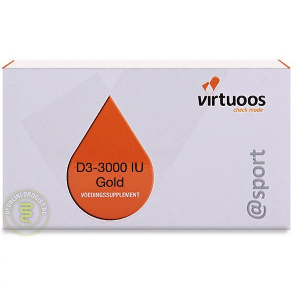 Virtuoos D3-3000 IU Gold Capsules