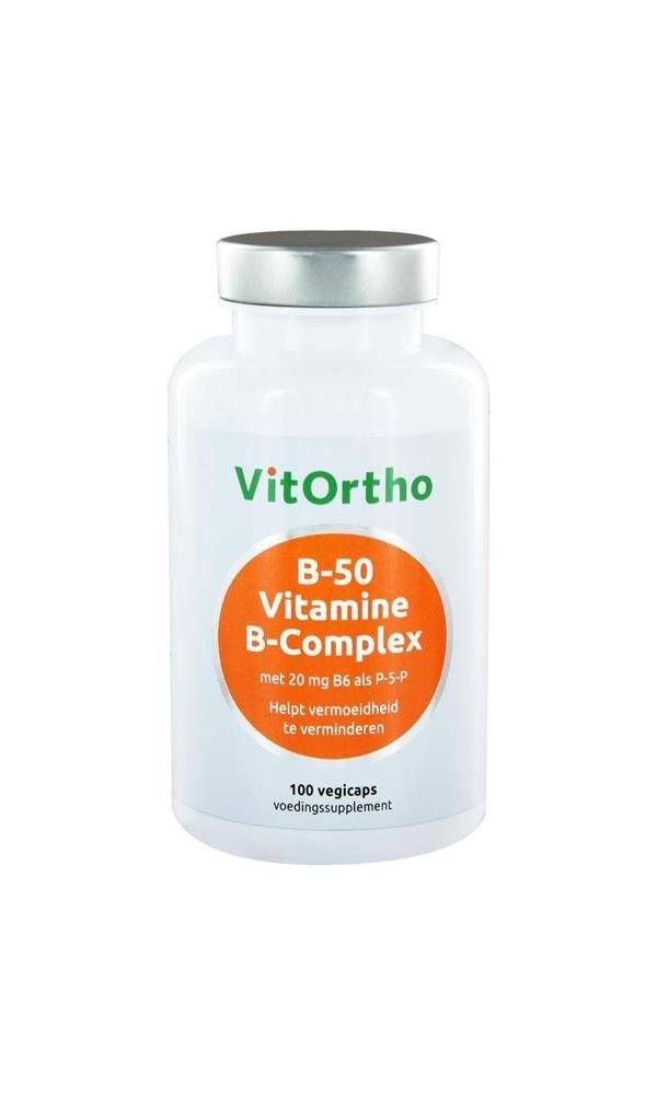 VitOrtho B-50 Vitamine B-Complex Capsules