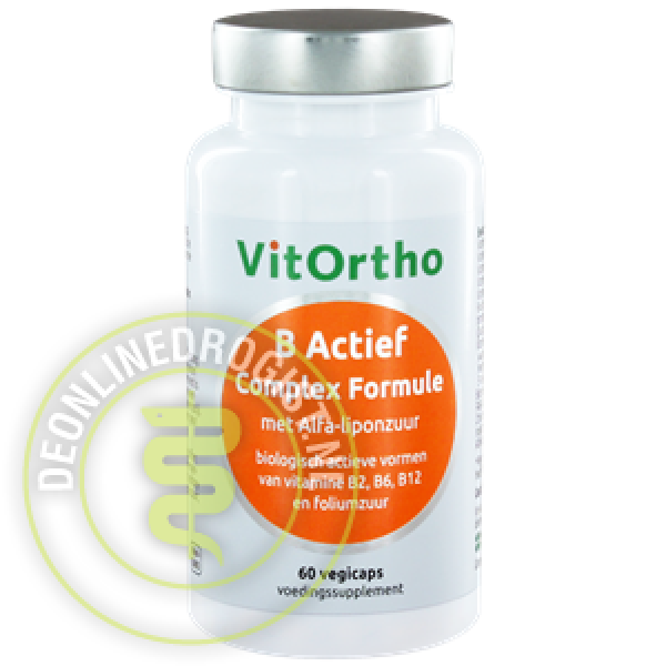 VitOrtho B Actief Complex Formule Met Alfa-Liponzuur VegiCaps