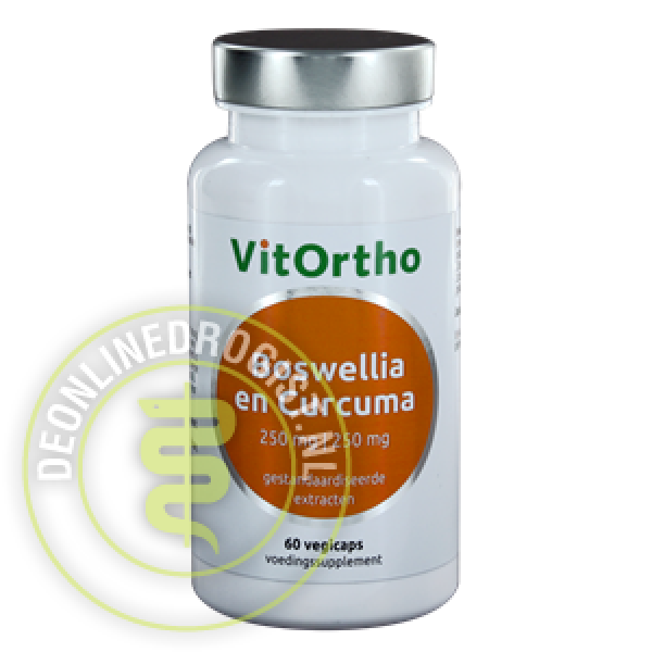 VitOrtho Boswellia 250 mg en Curcuma 250 mg