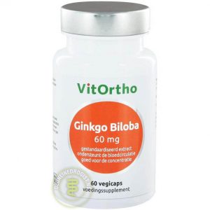 VitOrtho Ginkgo Biloba Extract 60mg Capsules