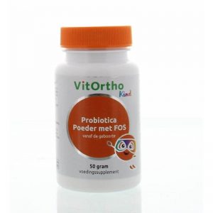 VitOrtho Kind Probiotica Poeder met FOS 50gr