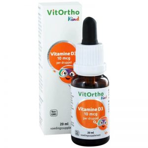 VitOrtho Kind Vitamine D3 10mcg Druppels