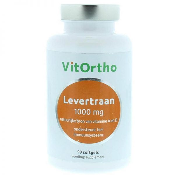 VitOrtho Levertraan 1000mg Softgels