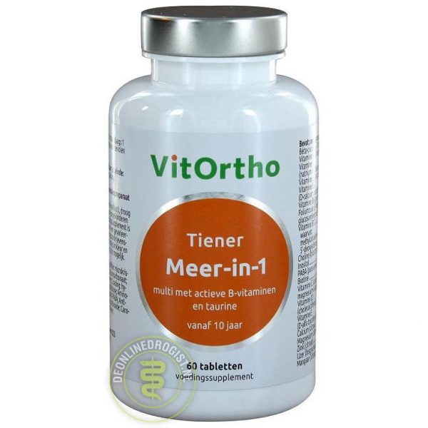 VitOrtho Meer In 1 Tiener Tabletten 60st