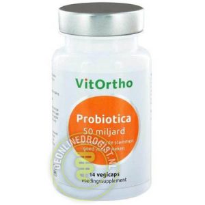 VitOrtho Probiotica 50 Miljard Vegicaps 14ST