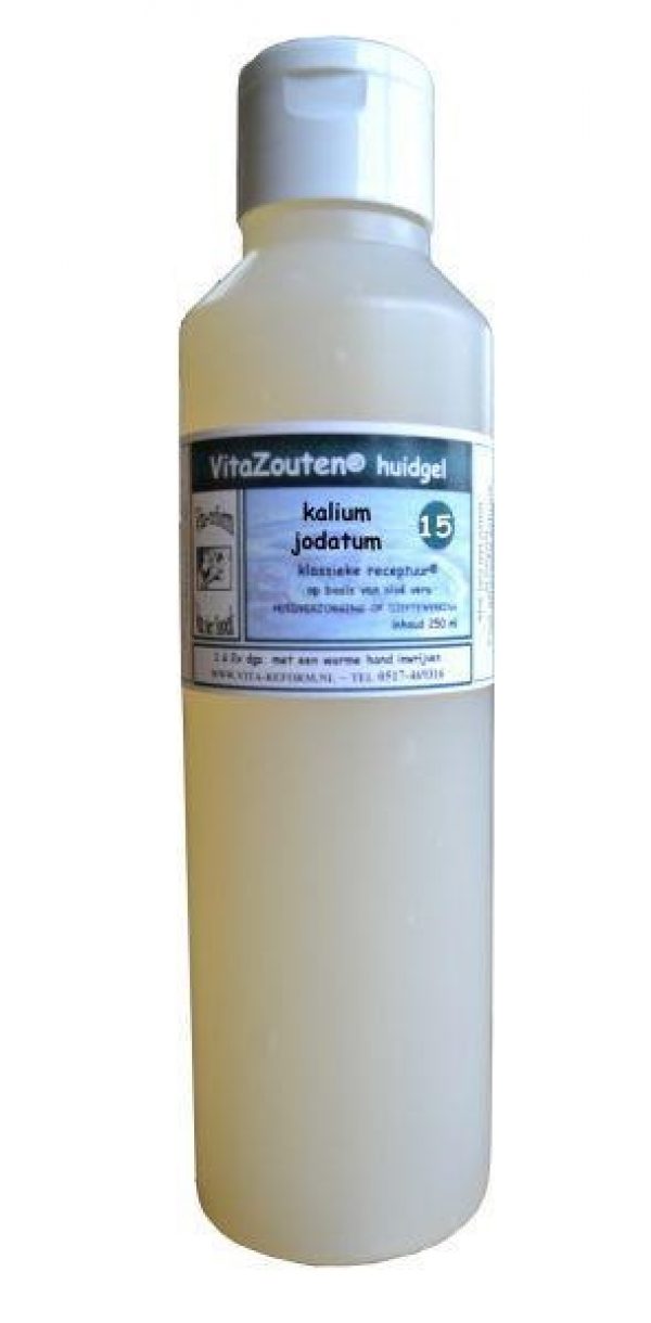 Vita Reform Vitazouten Huidgel Nr. 15 Kalium Jodatum 90ml