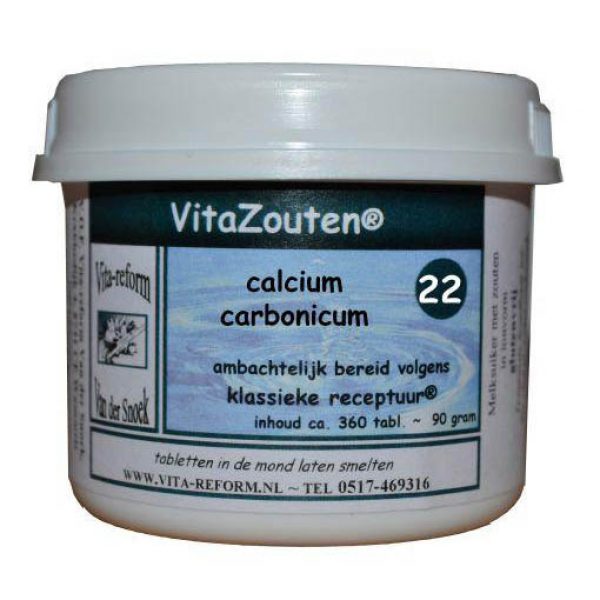 Vita Reform Vitazouten Nr. 22 Calcium Carbonicum 360st