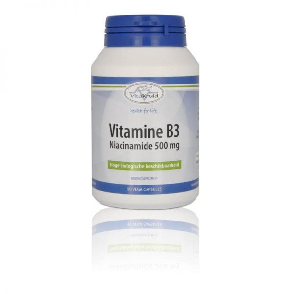 Vitakruid B3 Niacinamide 500mg Capsules