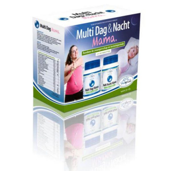 Vitakruid Multi Dag & Nacht Mama Tabletten 2x30st