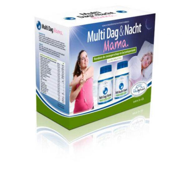 Vitakruid Multi Dag & Nacht Mama Tabletten 2x90st