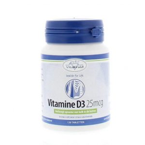 Vitakruid Vitamine D3 25 Mcg Tabletten