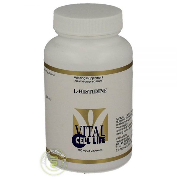 Vital Cell Life L-Histidine 500 MG Capsules