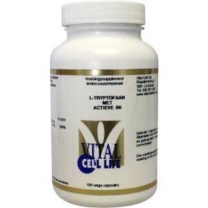 Vital Cell Life L-Tryptofaan 350 Mg Met Actieve B6 Capsules