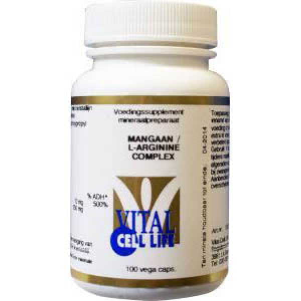 Vital Cell Life Mangaan - L Arginine Complex Capsules