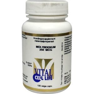 Vital Cell Life Molybdenum 250 Mcg Capsules