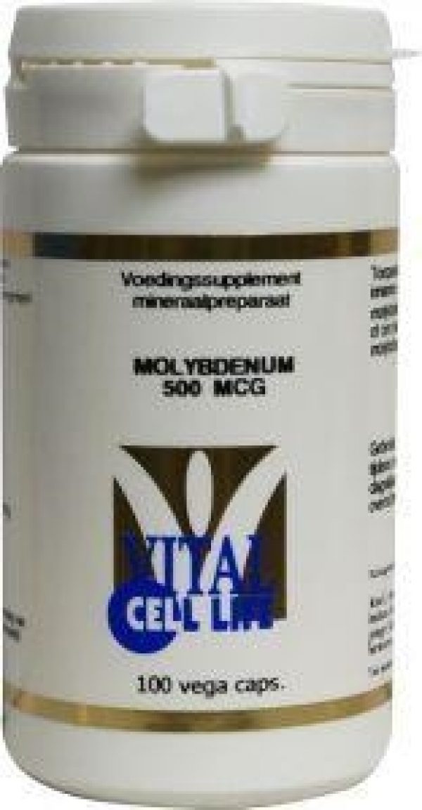 Vital Cell Life Molybdenum 500 Mcg Capsules