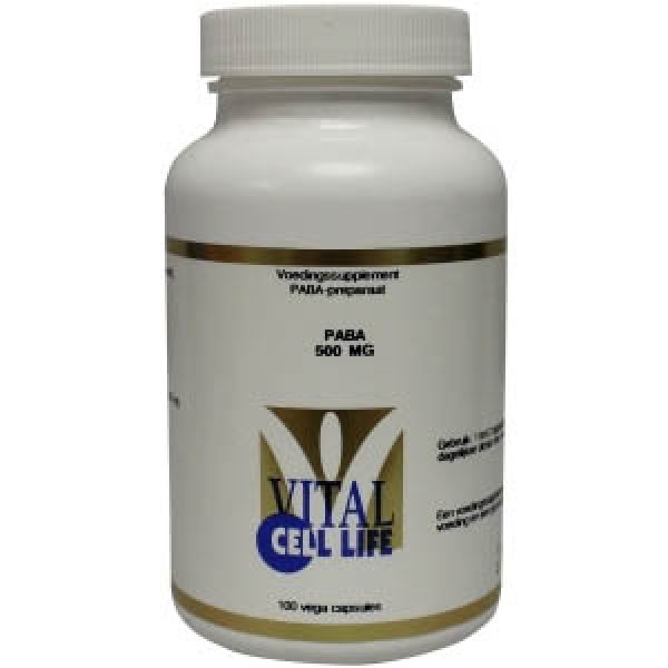 Vital Cell Life Paba 500 Mg Capsules