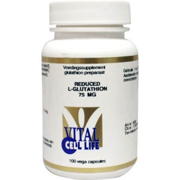 Vital Cell Life Reduced L-Glutathion 75 MG Capsules 100st