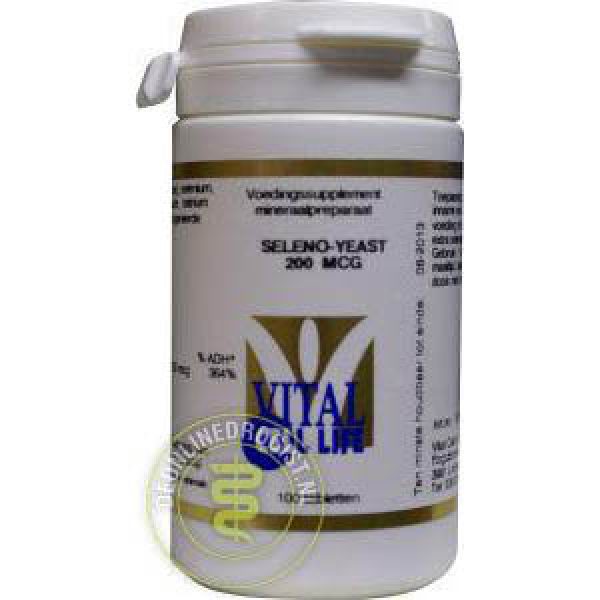 Vital Cell Life Seleno Yeast 200 Mcg Capsules