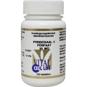 Vital Cell Life Vitamine B6 Pyridoxaal-5-Fosfaat Capsules