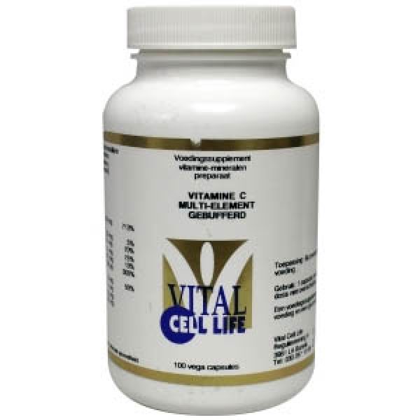 Vital Cell Life Vitamine C Gebufferd Multi-Element Capsules