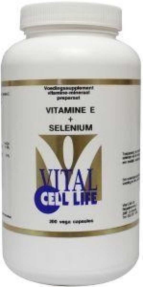 Vital Cell Life Vitamine E met Selenium Capsules 200st