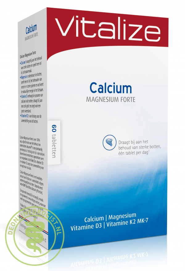 Vitalize Calcium Magnesium Forte Tabletten 60st