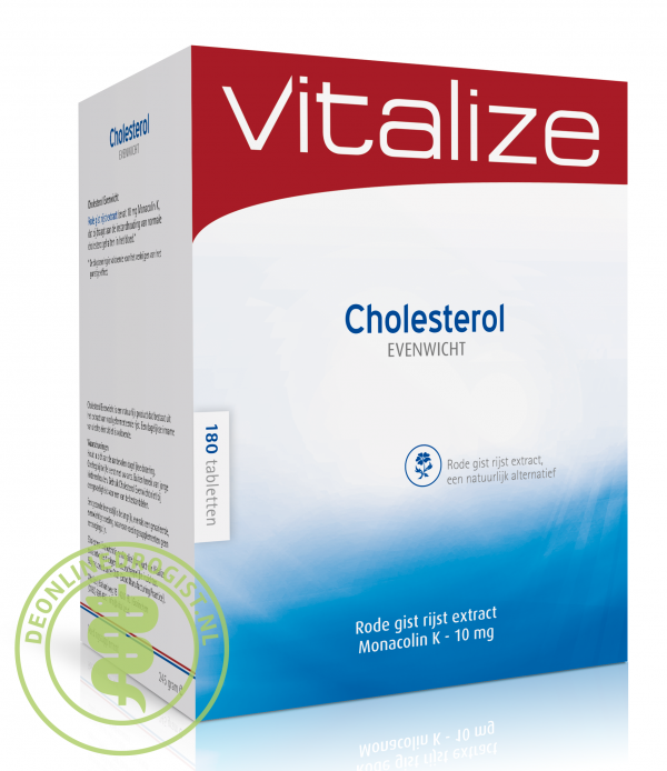 Vitalize Cholesterol Evenwicht Tabletten 180st