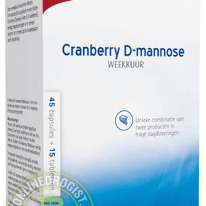 Vitalize Cranberry D-mannose Weekkuur Capsules & Tabletten