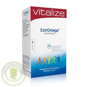 Vitalize Extromega Kindervisolie Capsules 60st