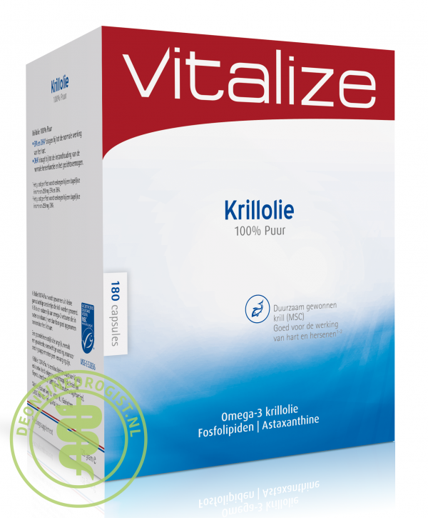 Vitalize Krillolie Capsules 180st