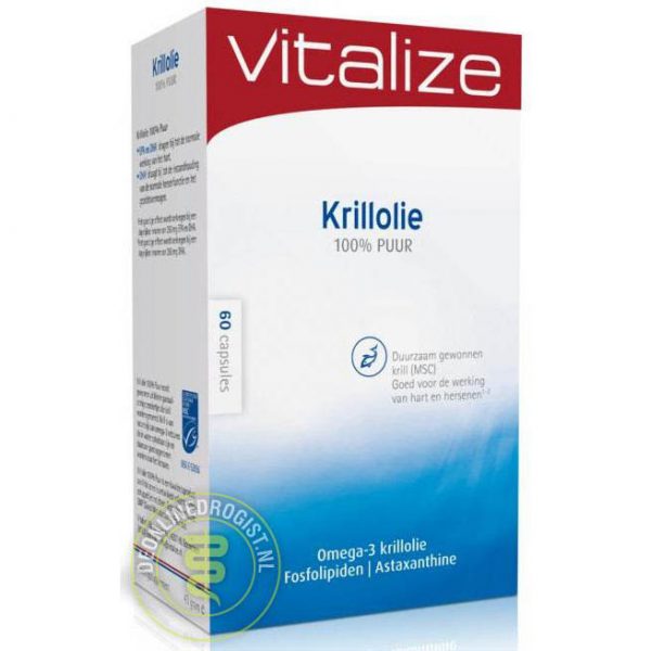 Vitalize Krillolie Capsules 60st